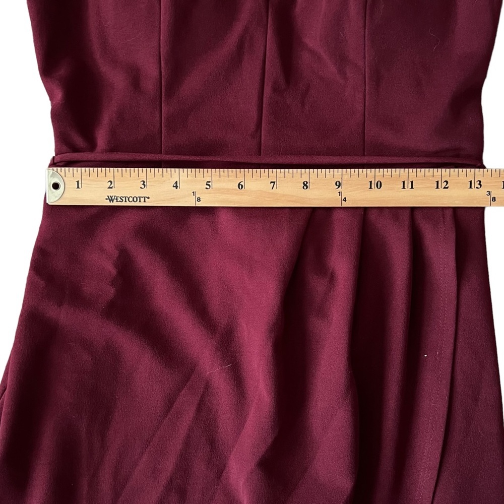 Honey & Rosie Dress Size Large Burgundy Red‎ Bodycon New - Picture 10 of 11